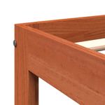 Casa si Gradina - Mobilier - Paturi si accesorii - Paturi - Cadru de pat, maro ceruit, 120x190 cm, lemn masiv de pin - Infinity.ro