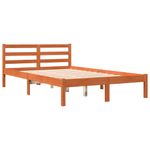 Casa si Gradina - Mobilier - Paturi si accesorii - Paturi - Cadru de pat, maro ceruit, 120x200 cm, lemn masiv de pin - Infinity.ro