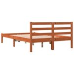 Casa si Gradina - Mobilier - Paturi si accesorii - Paturi - Cadru de pat, maro ceruit, 120x200 cm, lemn masiv de pin - Infinity.ro