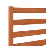 Casa si Gradina - Mobilier - Paturi si accesorii - Paturi - Cadru de pat, maro ceruit, 120x200 cm, lemn masiv de pin - Infinity.ro