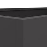 Casa si Gradina - Gradinarit si plante - Plante si ghivece - Ghivece si suporturi - Jardiniera, negru, 62x47x46 cm, otel laminat la rece - Infinity.ro