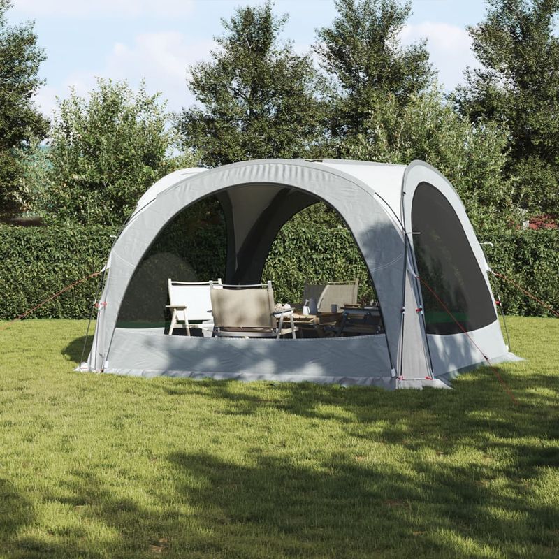Sport si Outdoor - Camping - Corturi camping - Cort de petrecere, alb, 360x360x215 cm, tafta 185T - Infinity.ro