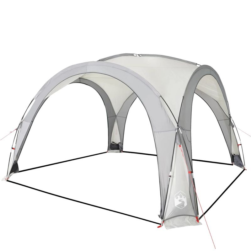 Sport si Outdoor - Camping - Corturi camping - Cort de petrecere, alb, 360x360x215 cm, tafta 185T - Infinity.ro