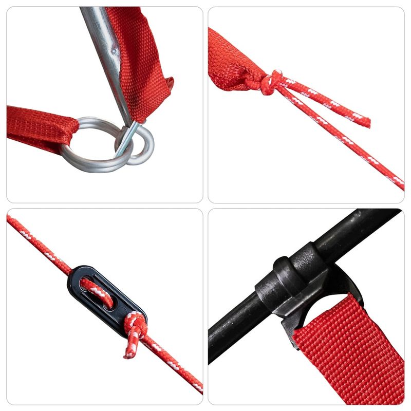 Sport si Outdoor - Camping - Corturi camping - Cort de petrecere, alb, 360x360x215 cm, tafta 185T - Infinity.ro