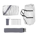 Sport si Outdoor - Camping - Corturi camping - Cort de petrecere, alb, 360x360x215 cm, tafta 185T - Infinity.ro