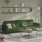 Casa si Gradina - Mobilier - Canapele si coltare - Canapele - Canapea extensibila cu 2 locuri, verde inchis, catifea - Infinity.ro