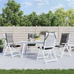 Casa si Gradina - Textile si covoare - Perne si pilote - Perne decorative - Perne scaun cu spatar inalt 4 buc, gri, tesatura Oxford - Infinity.ro