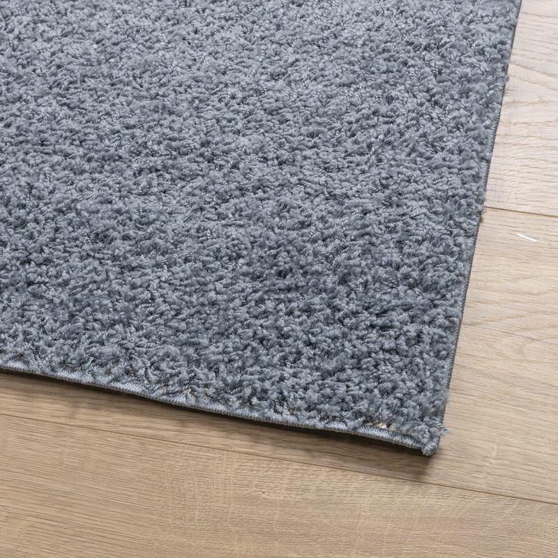 Casa si Gradina - Textile si covoare - Covoare - Covoare casa - Covor pufos cu fire inalte, albastru modern, 200x280 cm - Infinity.ro
