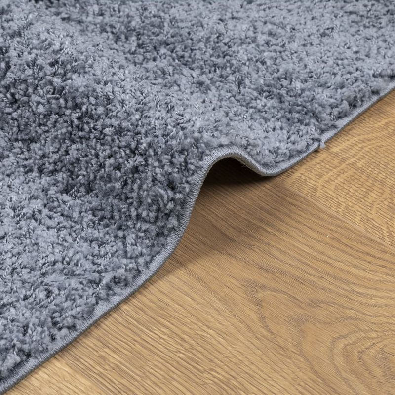 Casa si Gradina - Textile si covoare - Covoare - Covoare casa - Covor pufos cu fire inalte, albastru modern, 200x280 cm - Infinity.ro