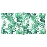 Casa si Gradina - Textile si covoare - Perne si pilote - Perne decorative - Perne de scaun spatar jos, 4 buc., model frunze, textil oxford - Infinity.ro