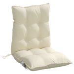 Casa si Gradina - Textile si covoare - Perne si pilote - Perne decorative - Perne scaun cu spatar mic, 4 buc., crem, textil oxford - Infinity.ro