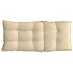 Casa si Gradina - Textile si covoare - Perne si pilote - Perne decorative - Perne de scaun cu spatar inalt 4 buc, bej, tesatura Oxford - Infinity.ro