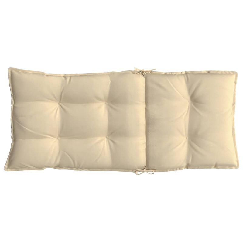 Casa si Gradina - Textile si covoare - Perne si pilote - Perne decorative - Perne de scaun cu spatar inalt 4 buc, bej, tesatura Oxford - Infinity.ro