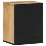 Casa si Gradina - Mobilier - Mobilier baie - Corpuri baie - Dulap de perete de baie, 38x33x48 cm, lemn masiv de mango - Infinity.ro