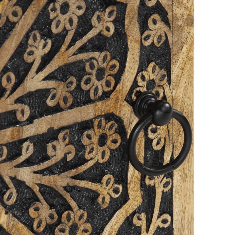 Casa si Gradina - Mobilier - Mobilier baie - Corpuri baie - Dulap de perete de baie, 38x33x48 cm, lemn masiv de mango - Infinity.ro