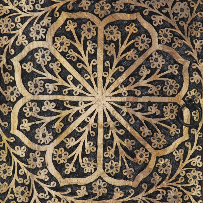 Casa si Gradina - Mobilier - Mobilier baie - Corpuri baie - Dulap de perete de baie, 38x33x48 cm, lemn masiv de mango - Infinity.ro