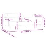 Casa si Gradina - Mobilier - Canapele si coltare - Canapele - Canapea extensibila cu 2 locuri, rosu vin, material textil - Infinity.ro