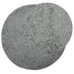 Casa si Gradina - Textile si covoare - Covoare - Covoare casa - Covor pufos cu fire inalte, verde modern, Ø 100 cm - Infinity.ro