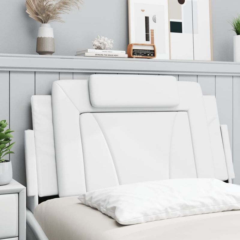 Casa si Gradina - Mobilier - Paturi si accesorii - Accesorii paturi - Tablie de pat Alb 120 cm Lemn compozit - Infinity.ro