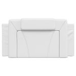 Casa si Gradina - Mobilier - Paturi si accesorii - Accesorii paturi - Tablie de pat Alb 120 cm Lemn compozit - Infinity.ro