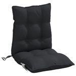 Casa si Gradina - Textile si covoare - Perne si pilote - Perne decorative - Perne scaun cu spatar mic, 2 buc., negru, textil oxford - Infinity.ro
