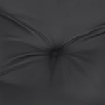 Casa si Gradina - Textile si covoare - Perne si pilote - Perne decorative - Perne scaun cu spatar mic, 2 buc., negru, textil oxford - Infinity.ro