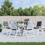 Casa si Gradina - Textile si covoare - Perne si pilote - Perne decorative - Perne scaun cu spatar mic, 6 buc., antracit, textil oxford - Infinity.ro