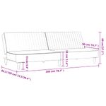 Casa si Gradina - Mobilier - Canapele si coltare - Canapele - Canapea extensibila cu 2 locuri, negru, catifea - Infinity.ro