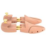 Market - Spalare si intretinere rufe - Produse intretinere Incaltaminte - Perii si alte accesorii - Dispozitiv largire pantofi cu incaltator, EU 36-37, lemn cedru, model cu buton - Infinity.ro