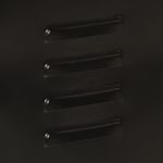 Casa si Gradina - Mobilier - Mobilier baie - Comode baie - Dulap de baie, 40x27x90 cm, fier si lemn masiv de mango - Infinity.ro