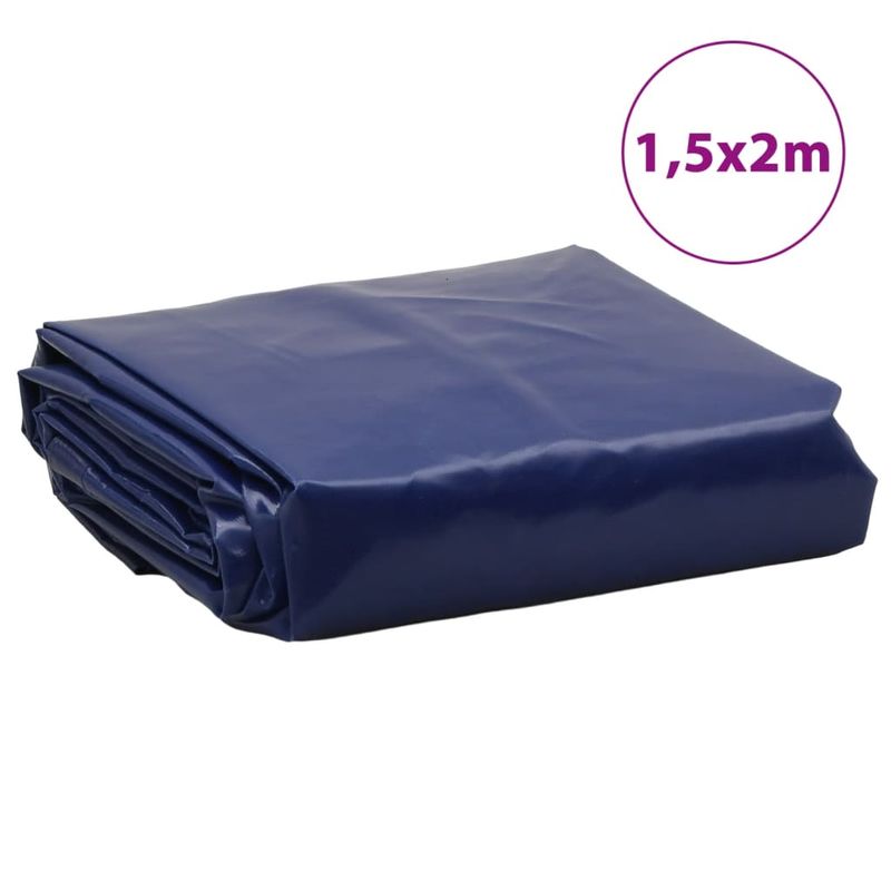 Casa si Gradina - Gradina si terasa - Umbrele si pavilioane - Pavilioane - Prelata, albastru, 1,5x2 m, 650 g/m², model cu ochiuri - Infinity.ro
