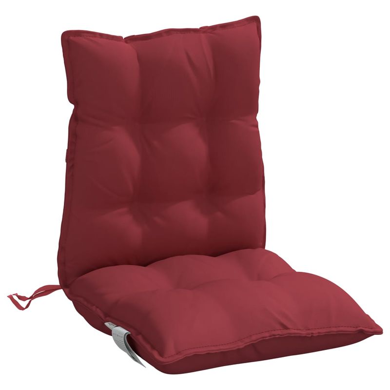 Casa si Gradina - Textile si covoare - Perne si pilote - Perne decorative - Perne scaun cu spatar mic, 4 buc, rosu vin, tesatura Oxford - Infinity.ro