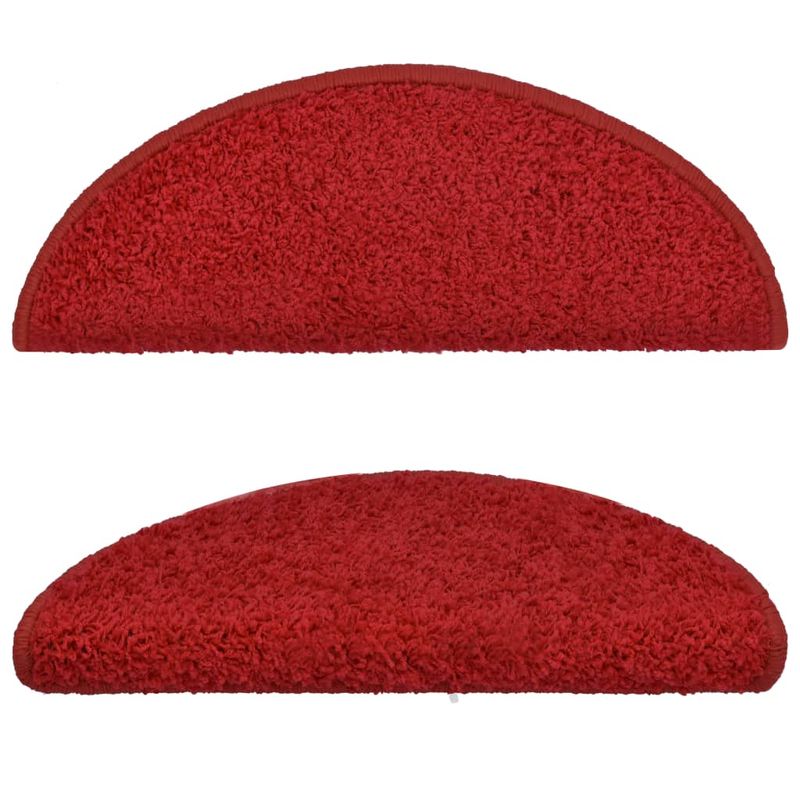 Casa si Gradina - Textile si covoare - Covoare - Covoare casa - Covorase pentru trepte scara, 15 buc., rosu, 65x21x4 cm - Infinity.ro
