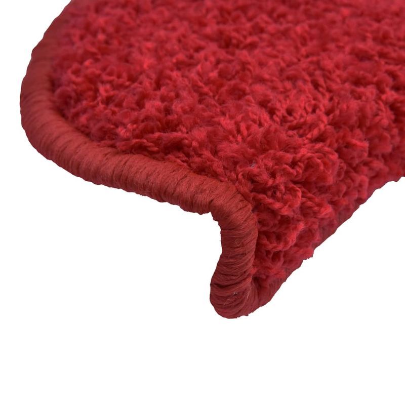 Casa si Gradina - Textile si covoare - Covoare - Covoare casa - Covorase pentru trepte scara, 15 buc., rosu, 65x21x4 cm - Infinity.ro