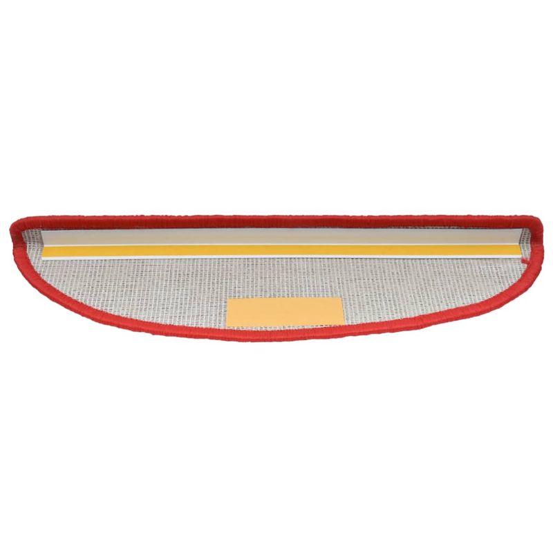 Casa si Gradina - Textile si covoare - Covoare - Covoare casa - Covorase pentru trepte scara, 15 buc., rosu, 65x21x4 cm - Infinity.ro