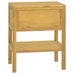 Casa si Gradina - Mobilier - Dulapuri si sifoniere - Dulapuri - Dulap de baie, 60x40x75 cm, lemn masiv de tec - Infinity.ro