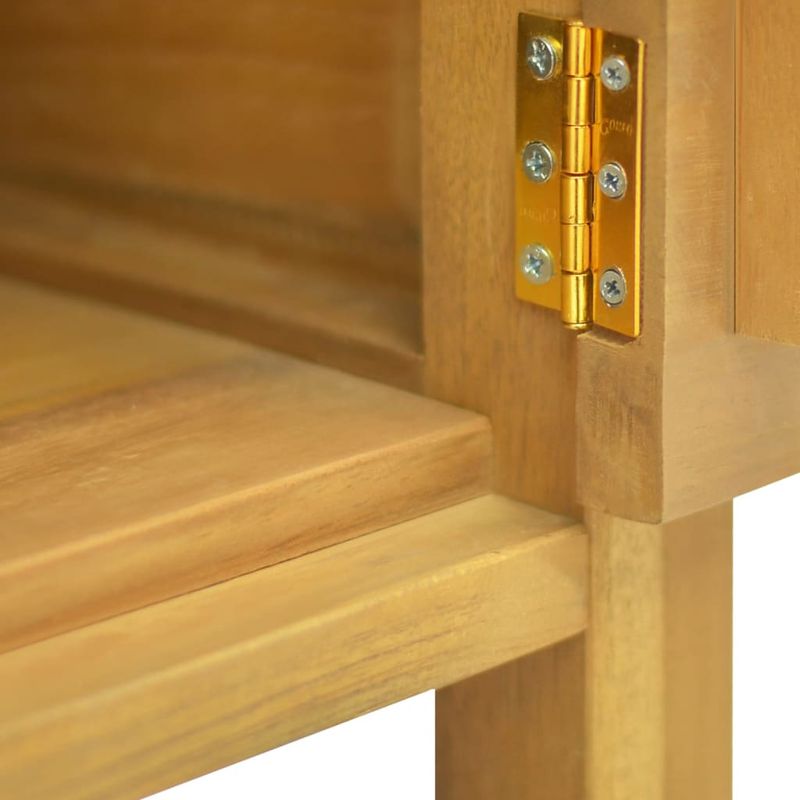 Casa si Gradina - Mobilier - Dulapuri si sifoniere - Dulapuri - Dulap de baie, 60x40x75 cm, lemn masiv de tec - Infinity.ro