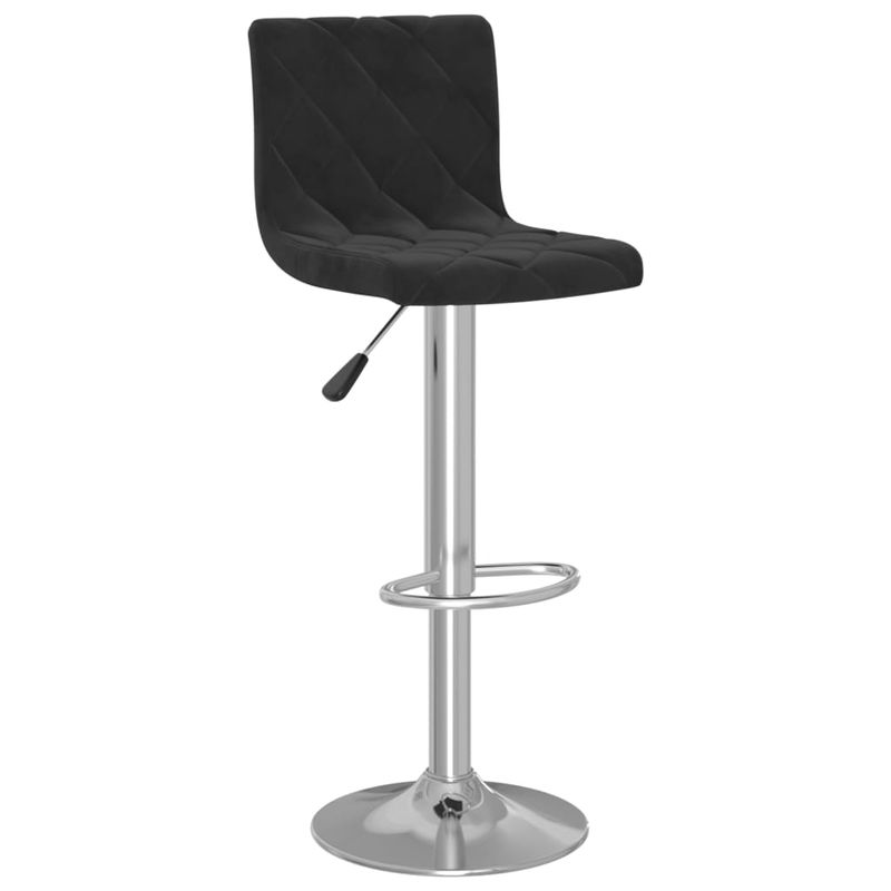 Casa si Gradina - Mobilier - Scaune si fotolii - Scaune - Scaune de bar, 2 buc., negru, catifea - Infinity.ro