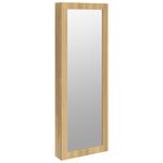 Casa si Gradina - Mobilier - Dulapuri si sifoniere - Dulapuri - Dulap de bijuterii cu oglinda montat pe perete 37,5x10x106 cm - Infinity.ro