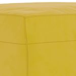 Casa si Gradina - Mobilier - Seturi de mobilier - Seturi living - Set de canapele cu perne, 3 piese, galben, catifea - Infinity.ro