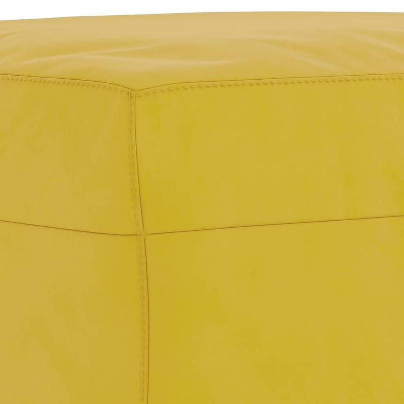 Casa si Gradina - Mobilier - Seturi de mobilier - Seturi living - Set de canapele cu perne, 3 piese, galben, catifea - Infinity.ro