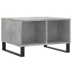 Casa si Gradina - Mobilier - Mese si birouri - Masute de cafea - Masuta de cafea, gri beton, 60x50x36,5 cm, lemn compozit - Infinity.ro