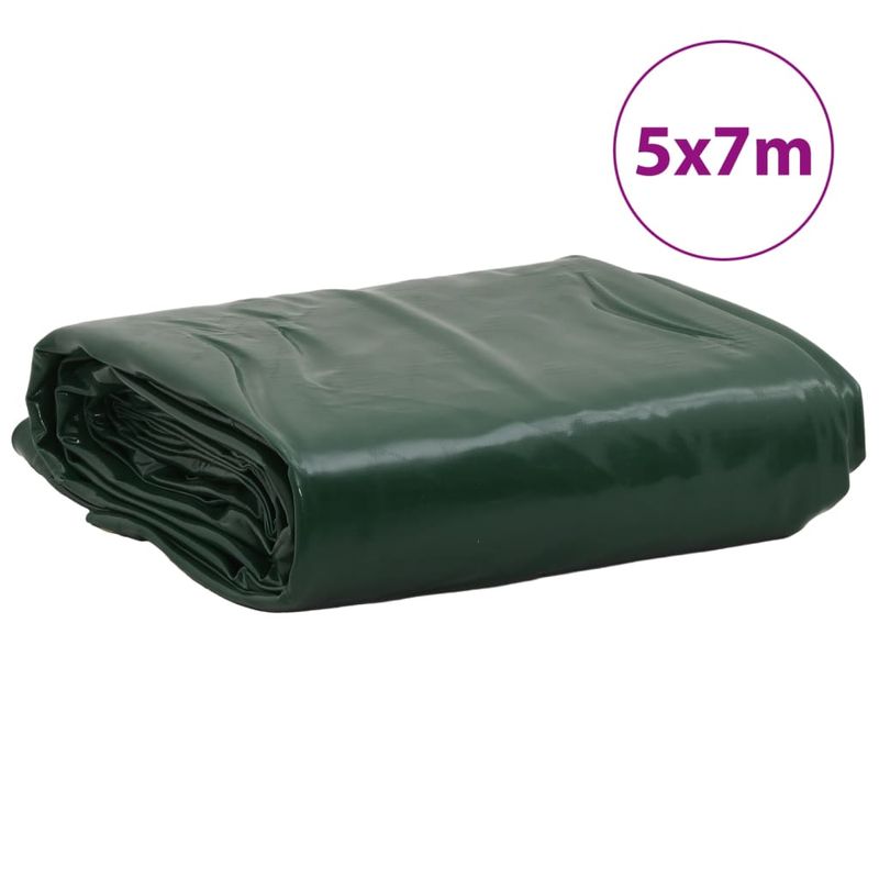 Casa si Gradina - Gradina si terasa - Umbrele si pavilioane - Pavilioane - Prelata, verde, 5x7 m, 650 g/m², model cu ochiuri - Infinity.ro
