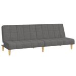 Casa si Gradina - Mobilier - Canapele si coltare - Canapele - Canapea extensibila cu 2 locuri, gri deschis, tesatura - Infinity.ro