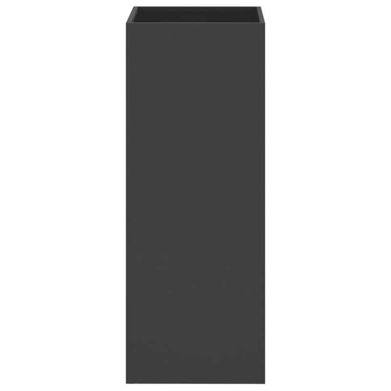 Casa si Gradina - Gradinarit si plante - Plante si ghivece - Ghivece si suporturi - Jardiniera, negru, 32x27,5x75 cm, otel laminat la rece - Infinity.ro