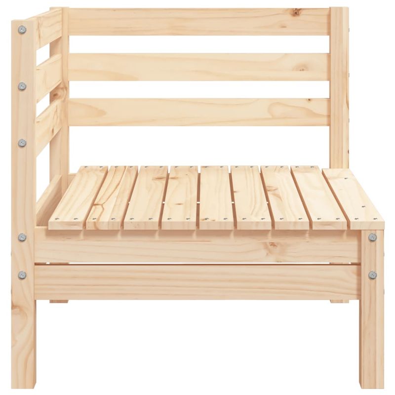 Casa si Gradina - Gradina si terasa - Mobilier exterior - Canapele si fotolii gradina - Canapea de colt pentru gradina, lemn masiv de pin - Infinity.ro