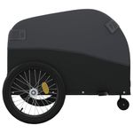Sport si Outdoor - Ciclism - Accesorii pentru biciclete - Remorci biciclete - Remorca pentru biciclete, negru, 45 kg, fier, mărime 63x126x63 cm - Infinity.ro