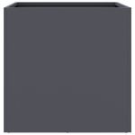 Casa si Gradina - Gradinarit si plante - Plante si ghivece - Ghivece si suporturi - Jardiniera, antracit, 49x47x46 cm, otel laminat la rece - Infinity.ro