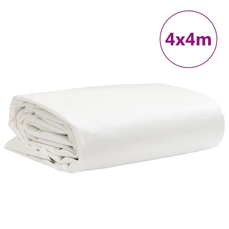 Casa si Gradina - Gradina si terasa - Umbrele si pavilioane - Pavilioane - Prelata, alb, 4x4 m, 650 g/m² - Infinity.ro