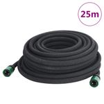 Casa si Gradina - Gradinarit si plante - Instalatii si accesorii pentru irigatii - Furtunuri de gradina si accesorii - Furtun poros de gradina, negru, 0,6", 25 m, cauciuc - Infinity.ro